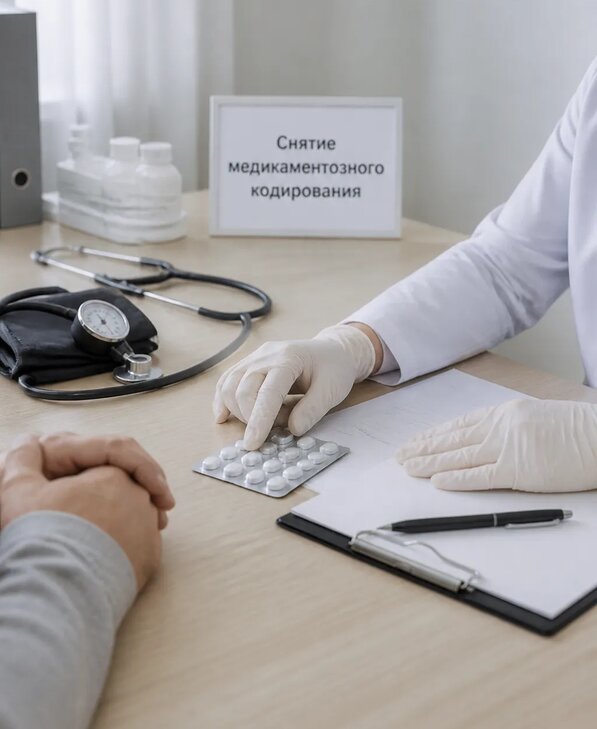 Снятие медикаментозного кодирования в Одинцове от 5178 р. | Медзона