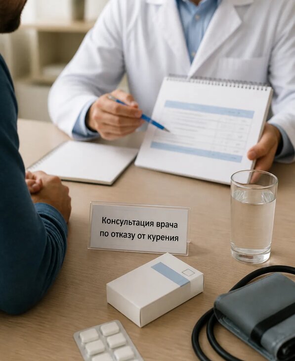 Консультация врача по отказу от курения для взрослых в Одинцове